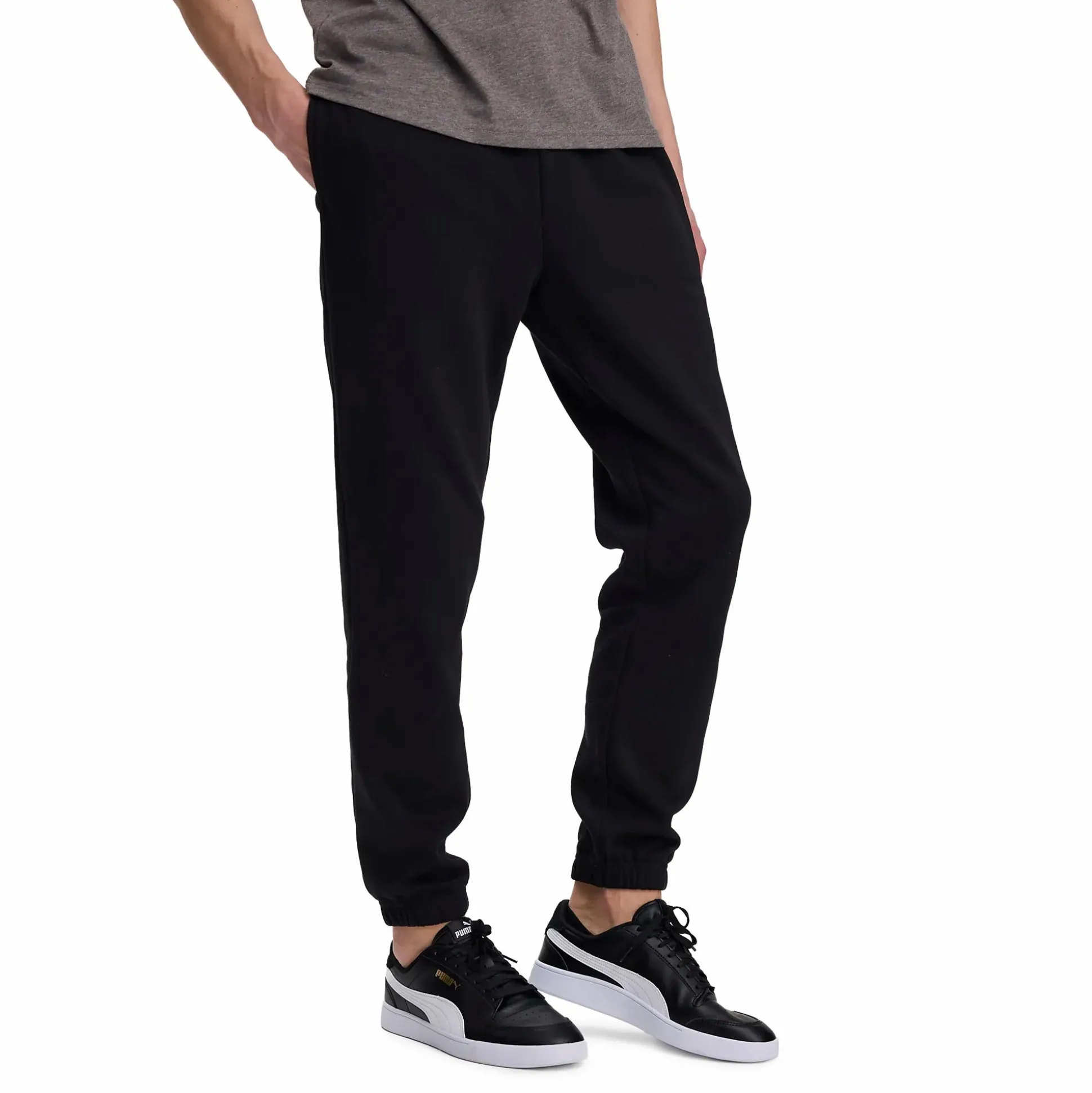 basic cuffed sweatpant, olohousut, miesten