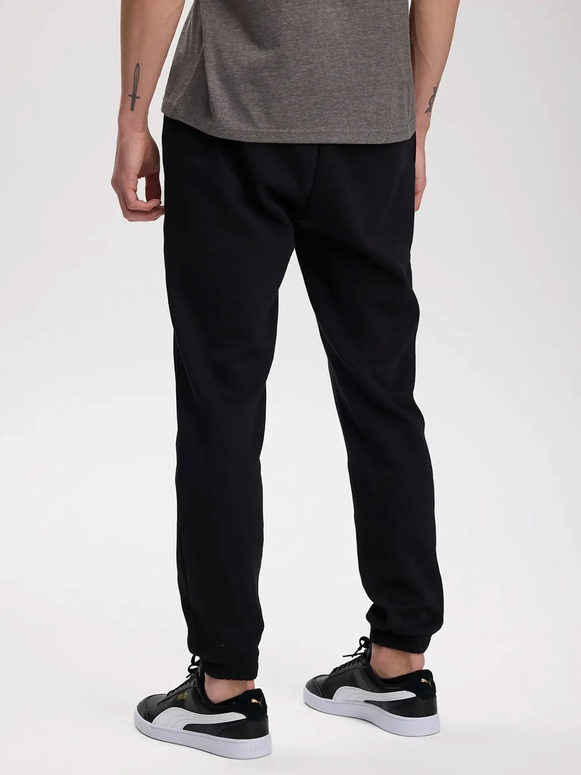 basic cuffed sweatpant, olohousut, miesten