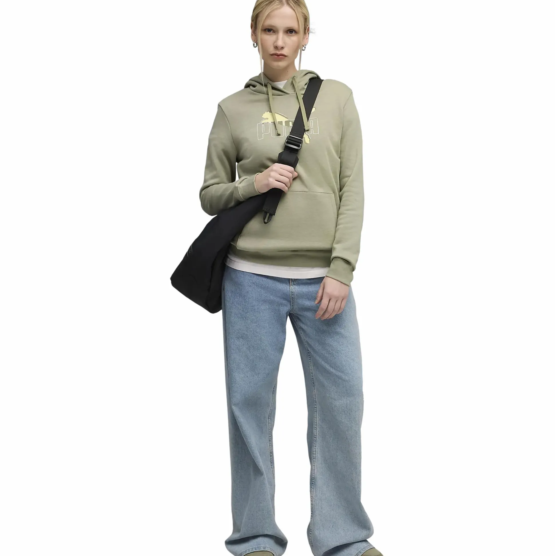 ess logo lab hoodie fl w