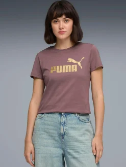 ess metallic tee logo w