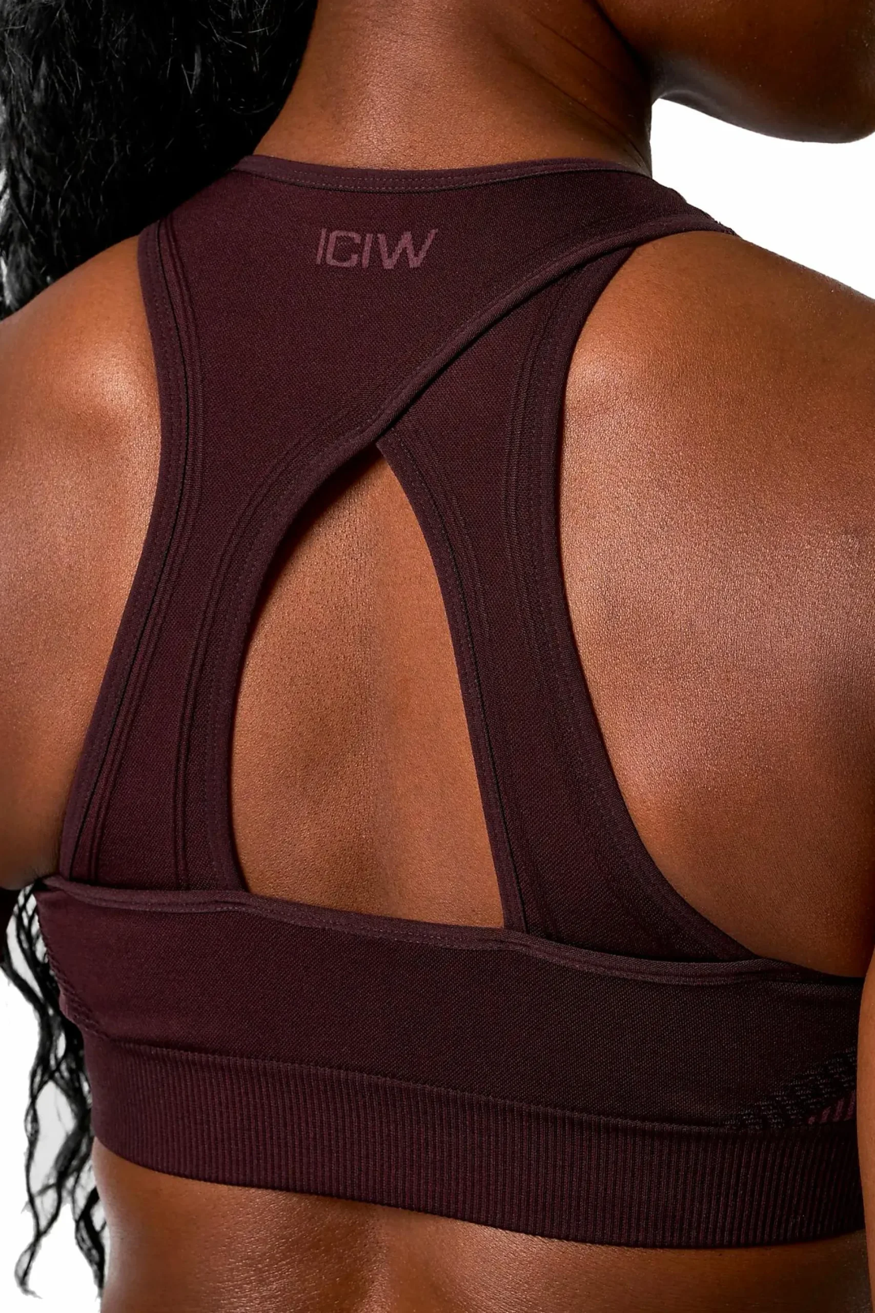 impact seamless sports bra w