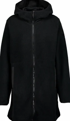 long pile hood, pitkä fleecetakki, naisten