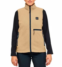 malung pile vest women