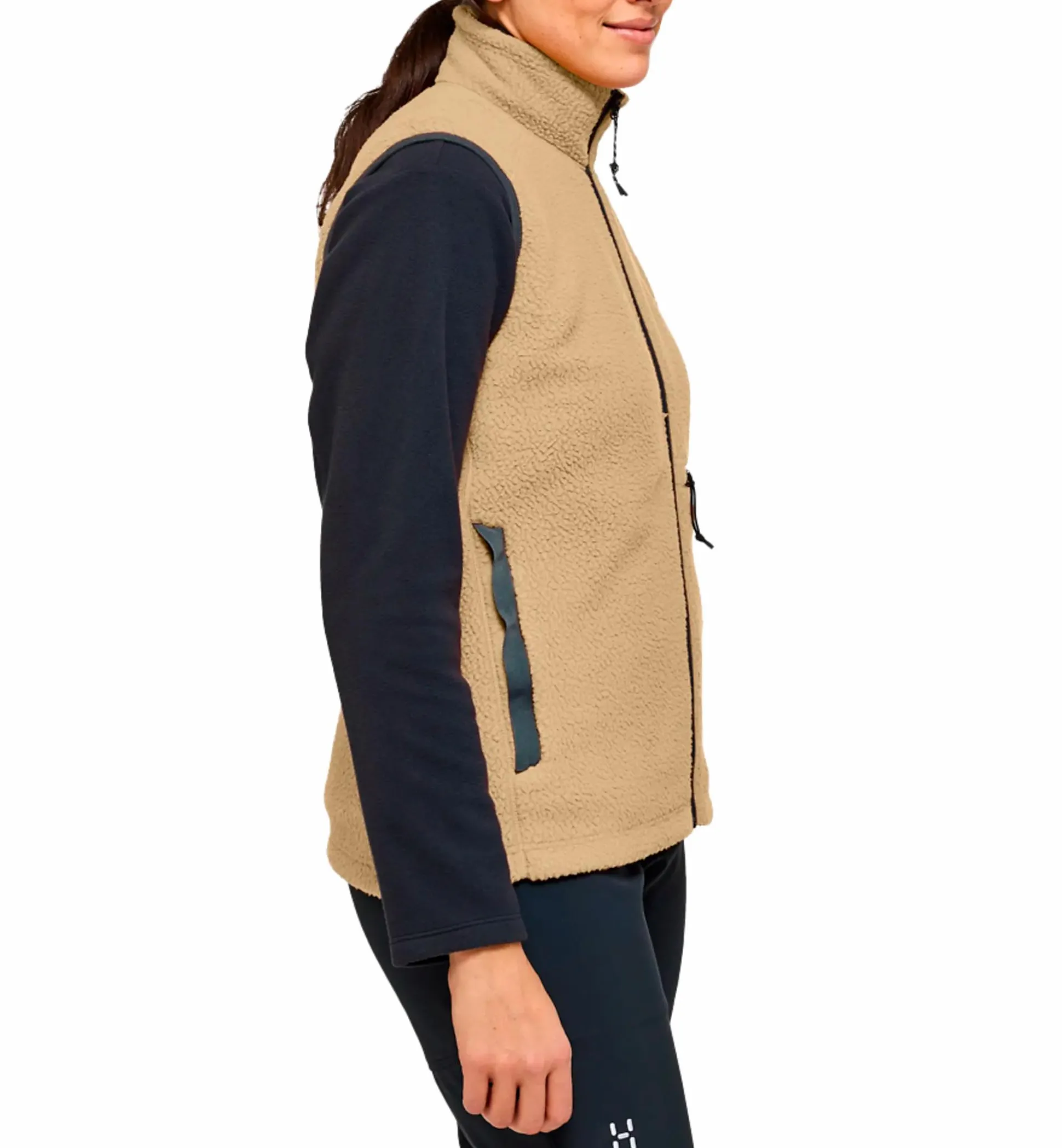 malung pile vest women