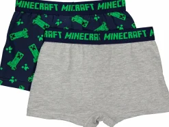 minecraft boxers 2-pack jr