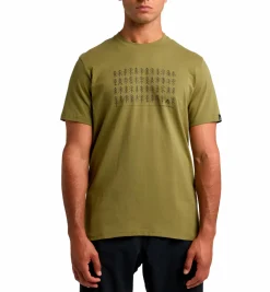 outsider by nature print tee men