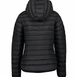padded hood jacket w