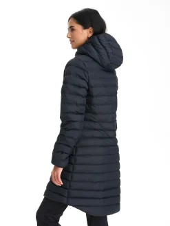 padded liner coat w