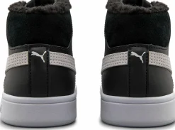 puma smash v2 mid l fur jr