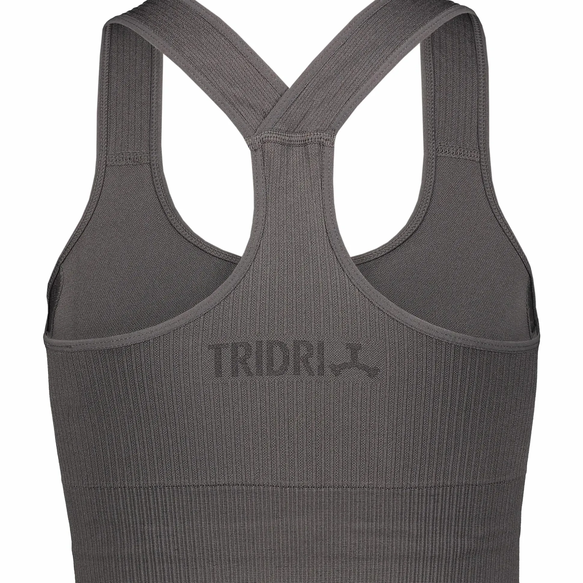 ribbed seamless bra w