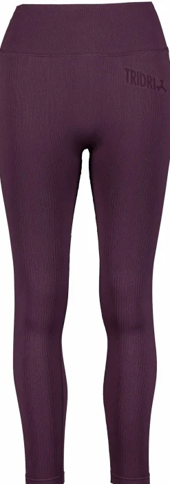 ribbed seamless tights w