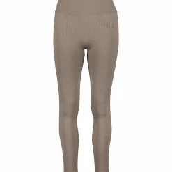 ribbed seamless tights w