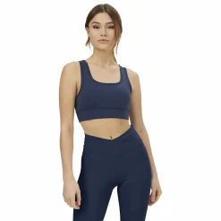 square neck sports bra