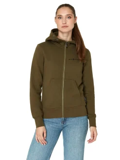 w gale logo zip hood