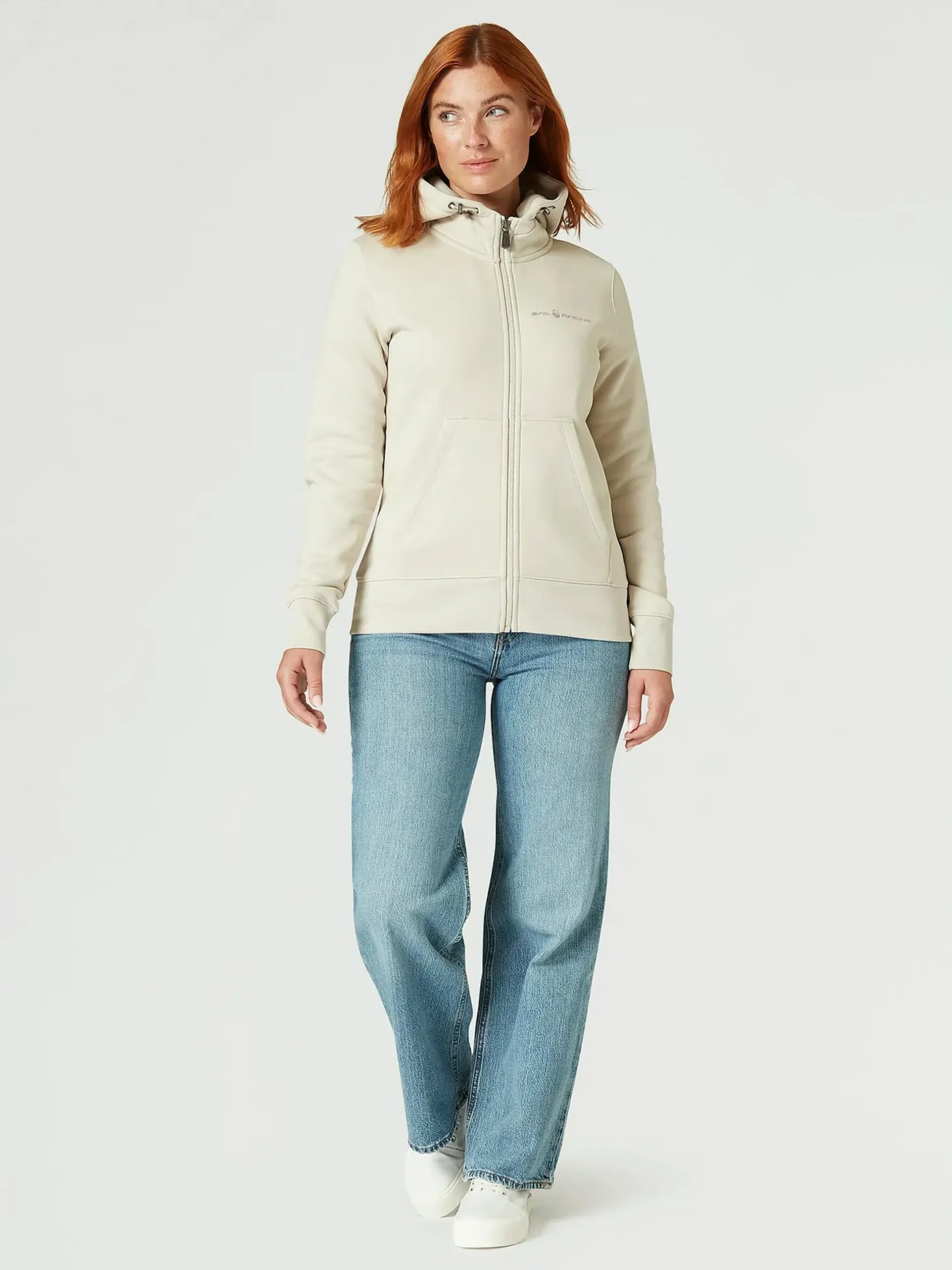 w gale logo zip hood