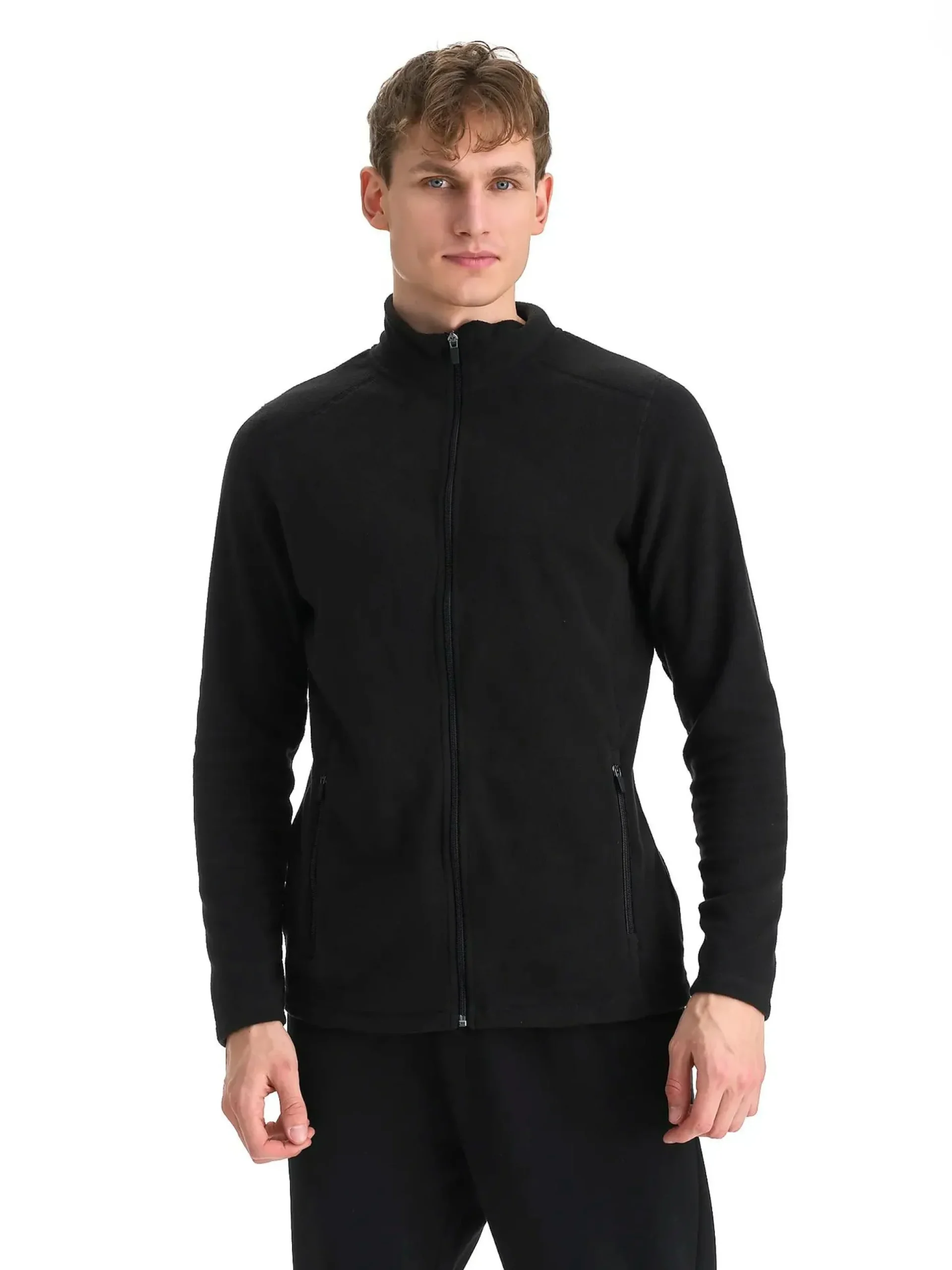 zip fleece jacket m