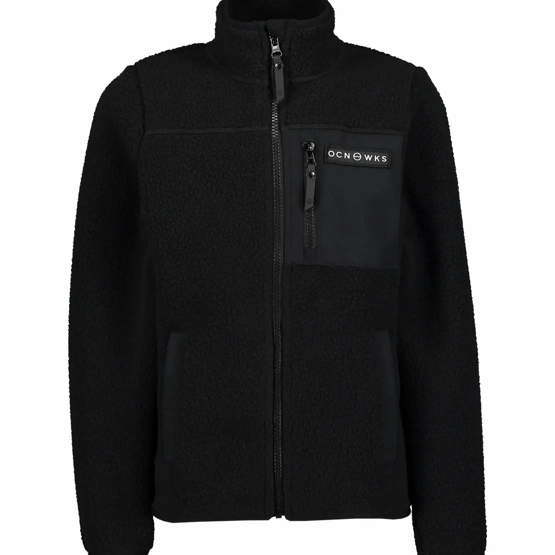 zip pile jacket jr